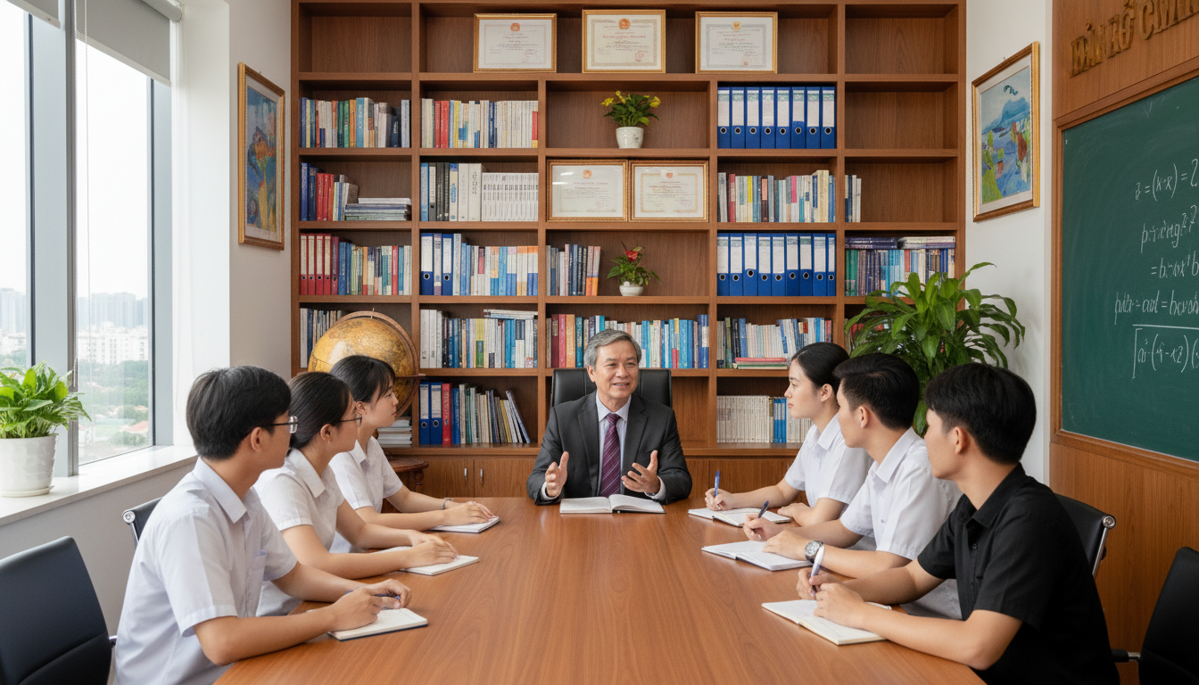 Học GDTX thi quân đội được không? 5 điều kiện chuẩn 2026 3 Chuyên gia giáo dục tại trung tâm CEPECE tư vấn lộ trình học tập chất lượng cao cho học sinh.